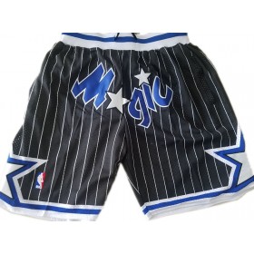 NBA Orlando Magic Uomo Pantaloncini Tascabili Nero Swingman